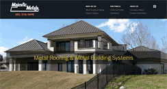 Desktop Screenshot of majesticmetalsinc.com