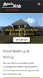 Mobile Screenshot of majesticmetalsinc.com
